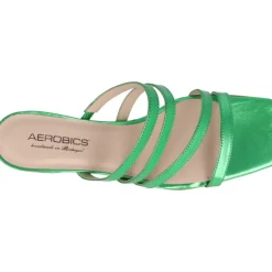 Sandales*Aerobics Wikki Galaxy Lam Vert